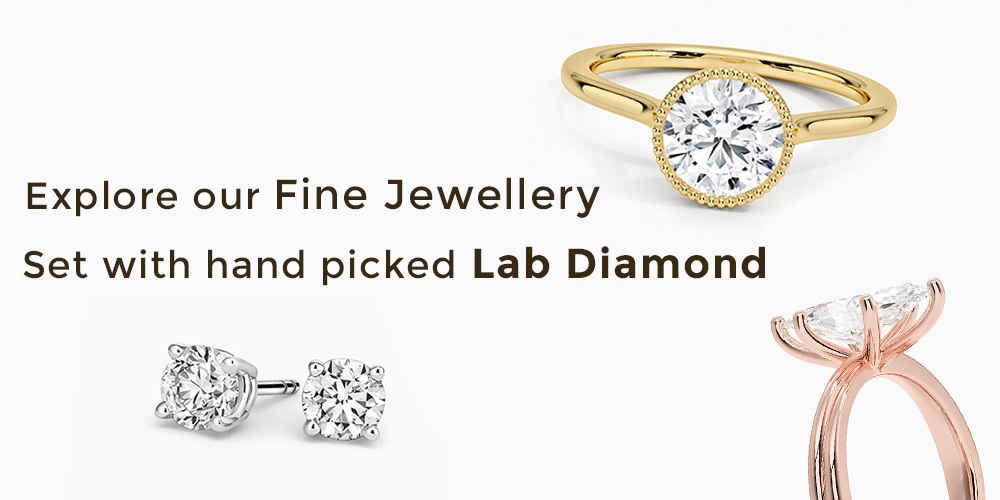 Fine Jewellery Set With Lab Grown Diamond