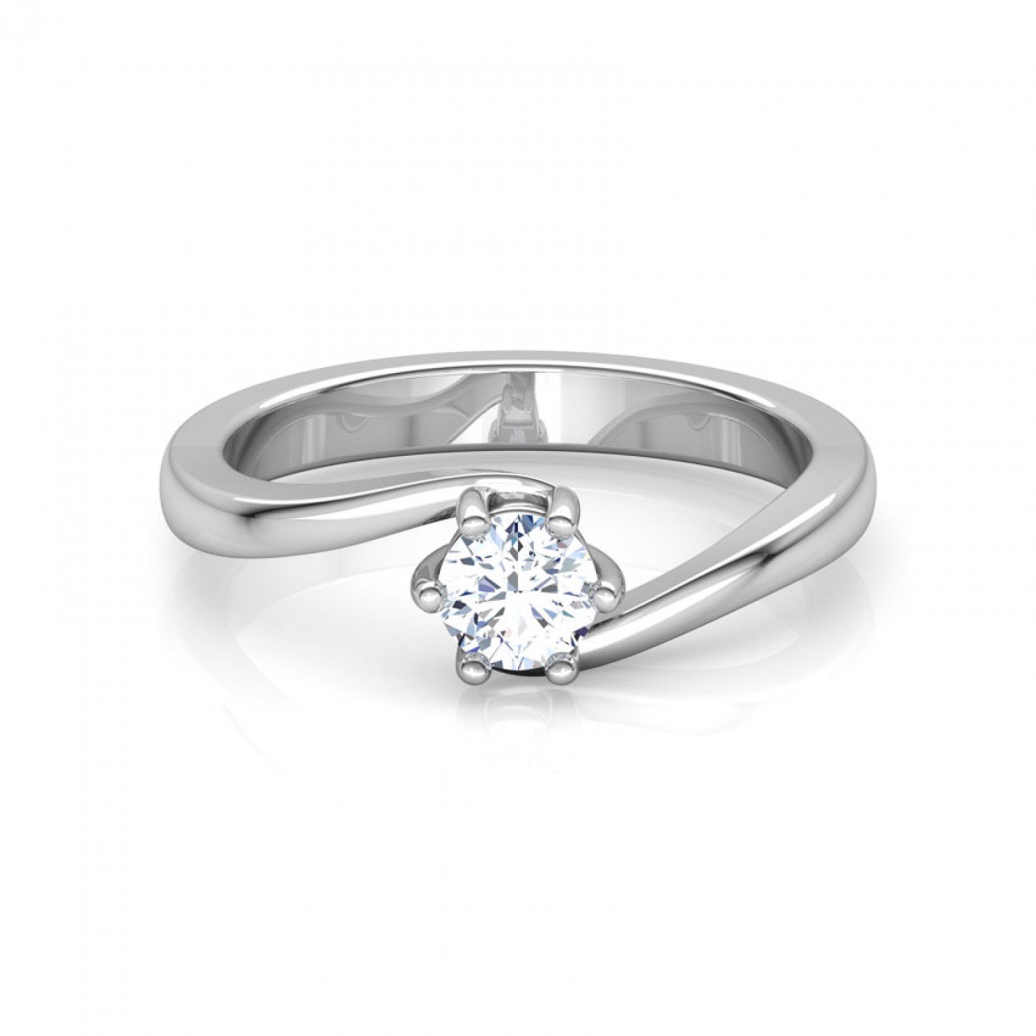 Ample Solitaire Diamond Ring