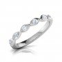 Ethereal Twist Filigree Diamond Band