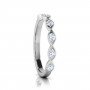 Ethereal Twist Filigree Diamond Band