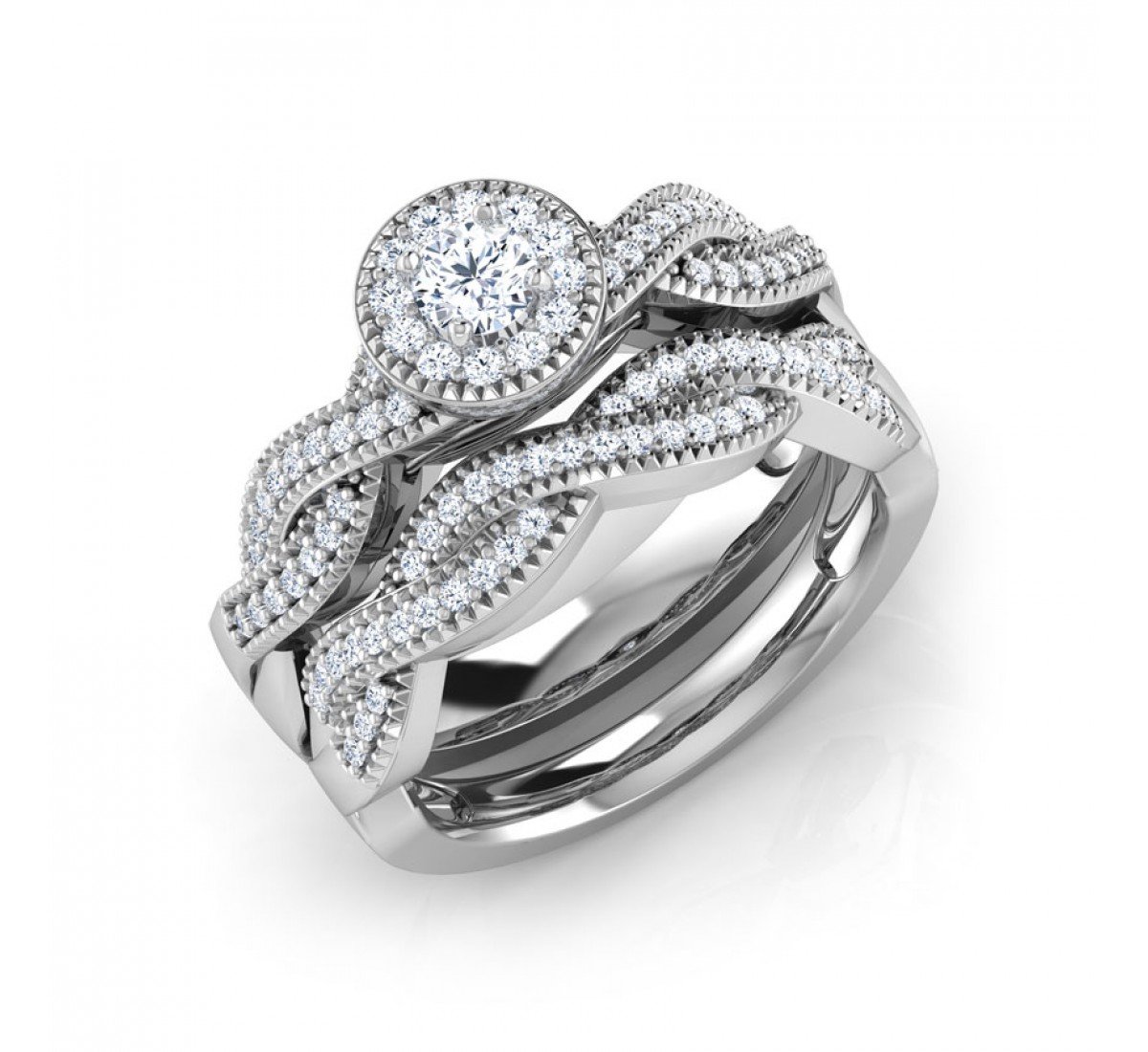 Shimmer Solitaire Diamond Ring