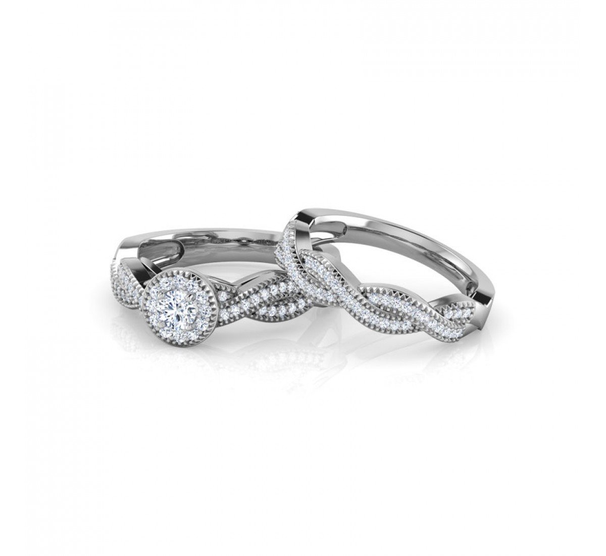 Shimmer Solitaire Diamond Ring