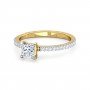 Orla Peta Solitaire Diamond Ring