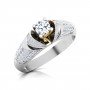 Nishk Lyra Solitaire Diamond Ring