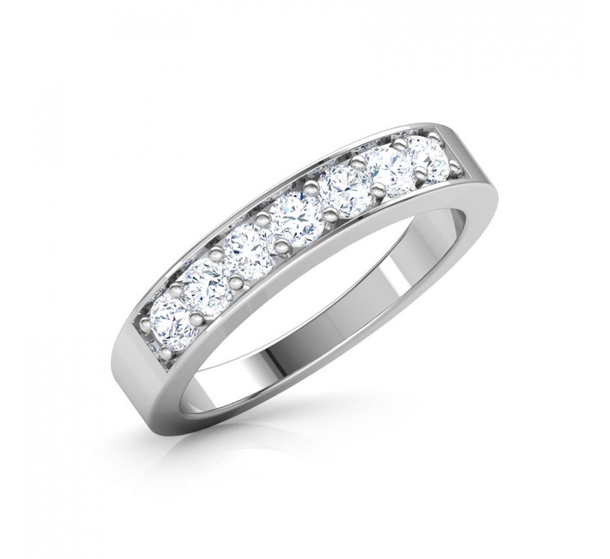 Graceful Intertwine Diamond Band