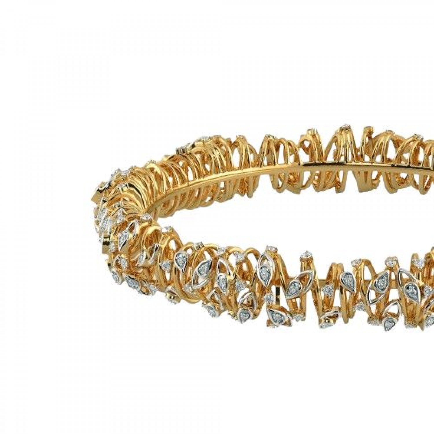 Ercilia Joice Diamond Bangles