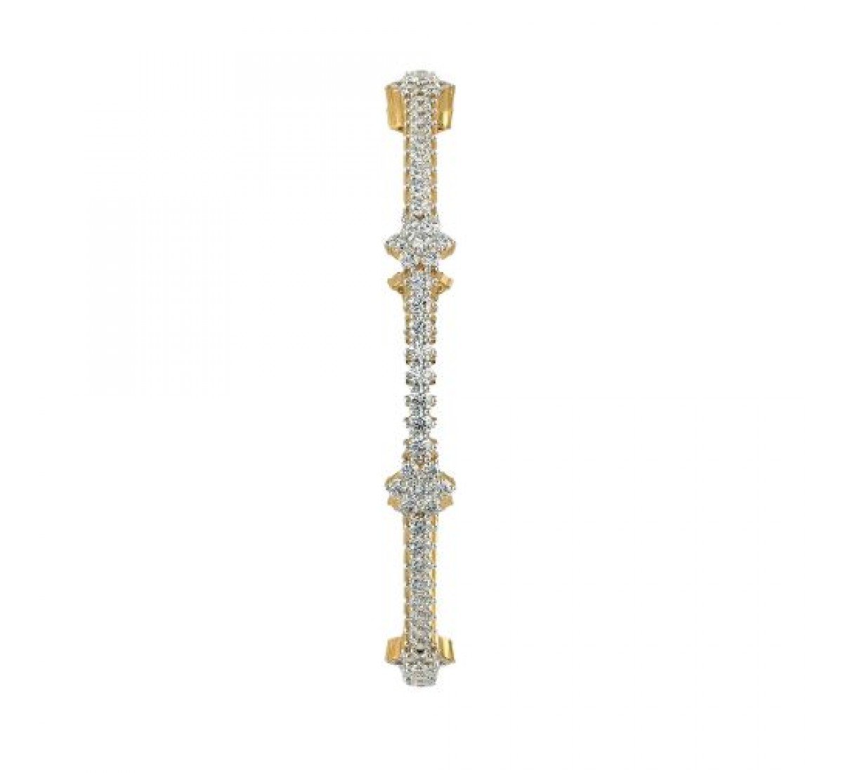 Creeper Blossom Diamond Bangles