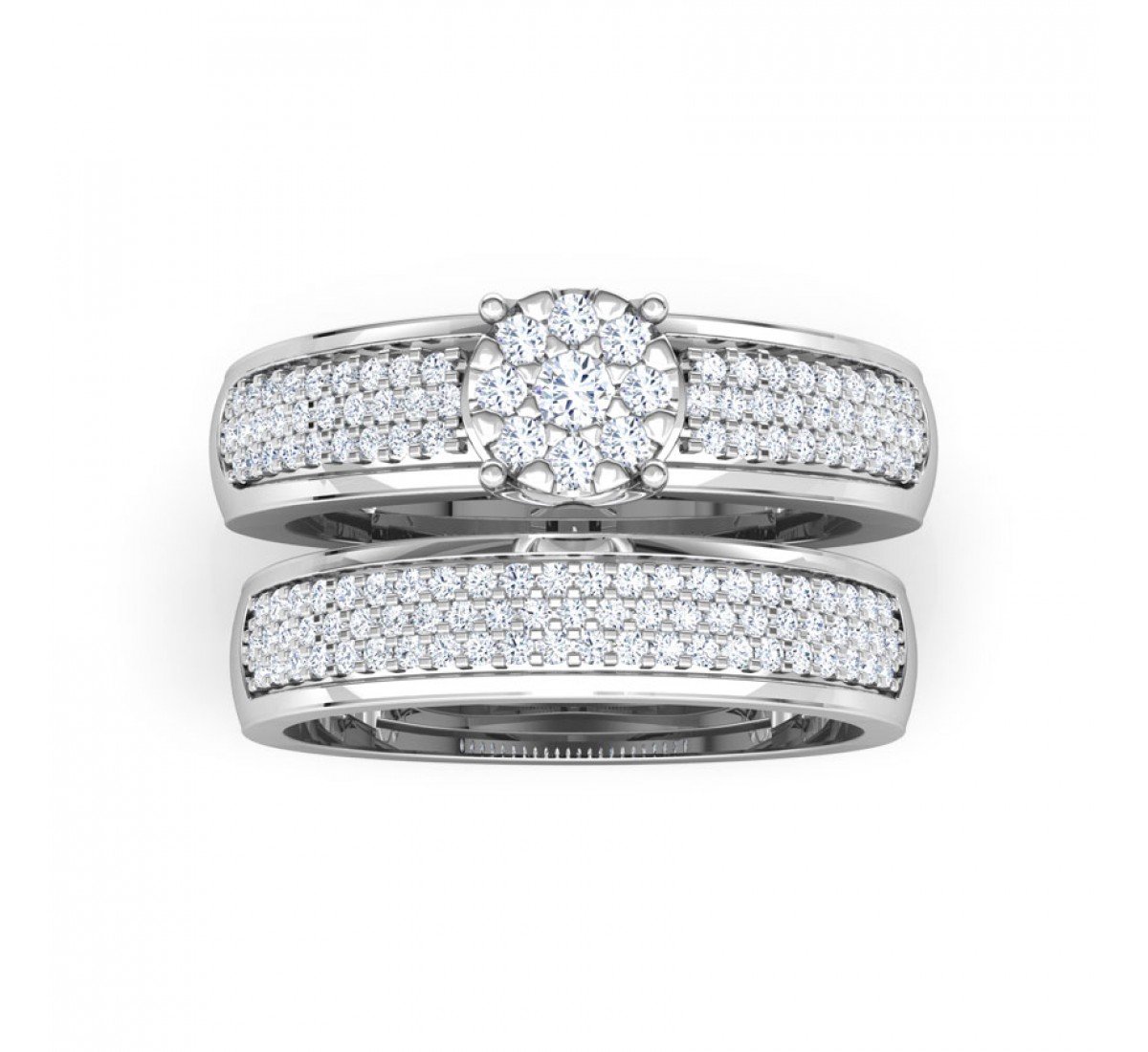 Glinting Solitaire Diamond Ring