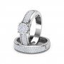Glinting Solitaire Diamond Ring