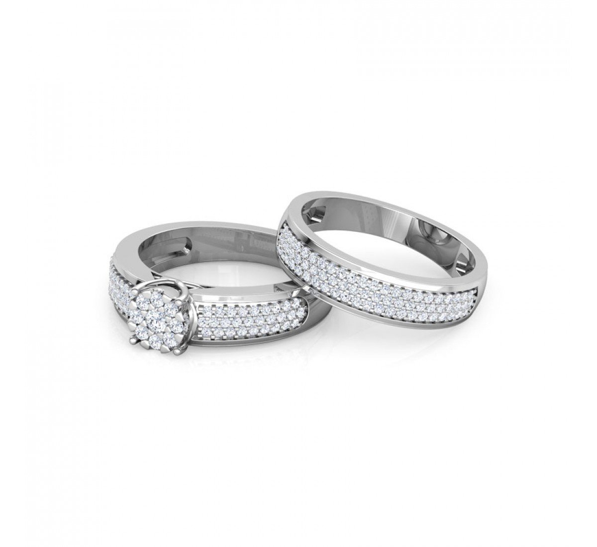 Glinting Solitaire Diamond Ring