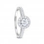 Isabel Round Solitaire Diamond Ring