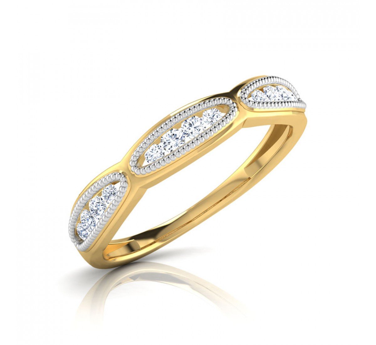 Victorian Vogue Diamond Band