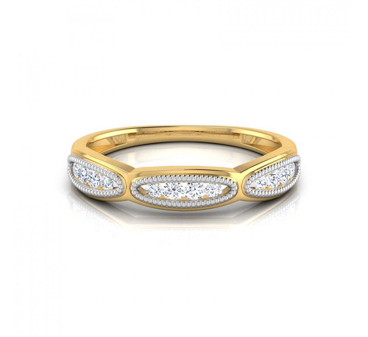 Victorian Vogue Diamond Band