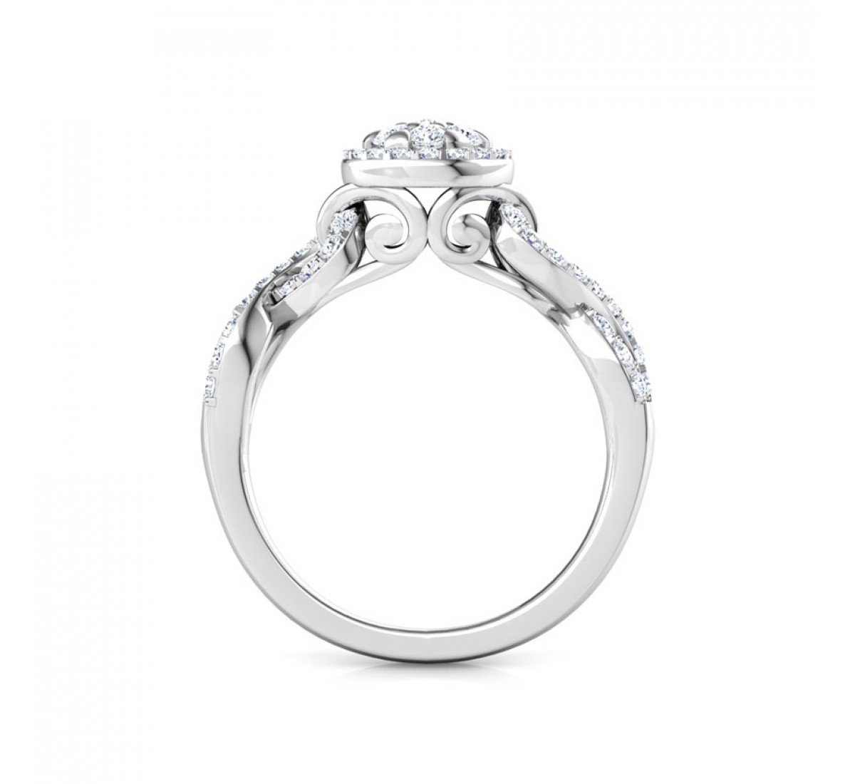 Radiance Aalia Solitaire Diamond Ring