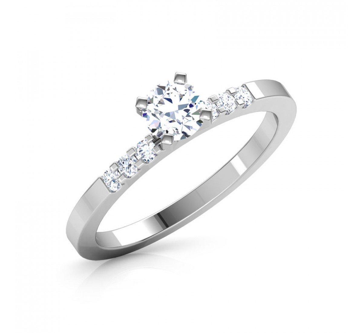 Gaurisuta Solitaire Diamond Ring