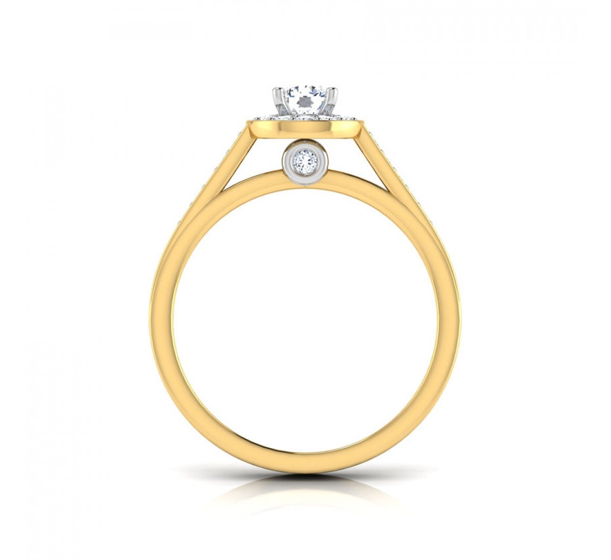 Foggy Skye Solitaire Diamond Ring