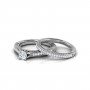 Upexa Bridal Diamond Ring Set