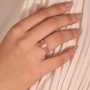 Bella Moon Diamond Ring