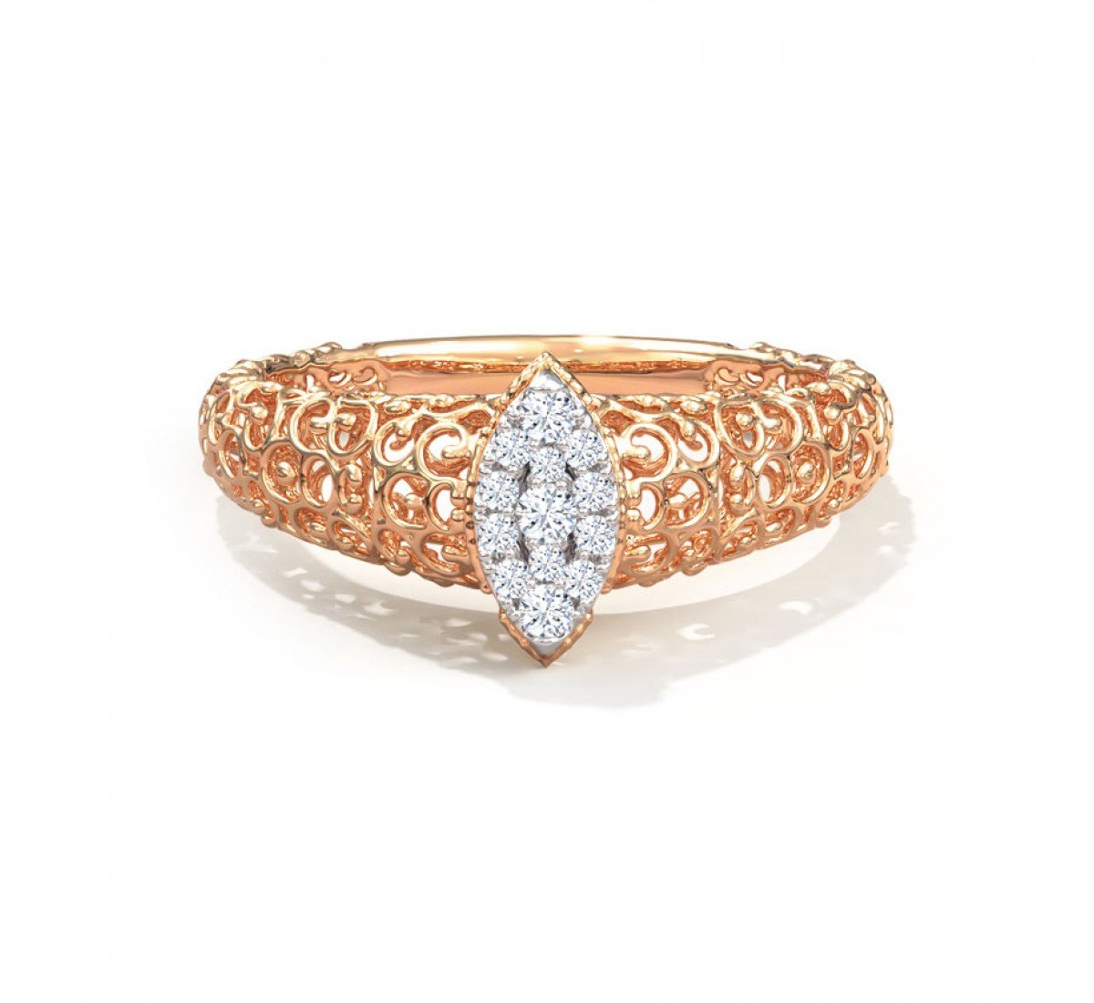 Bella Moon Diamond Ring