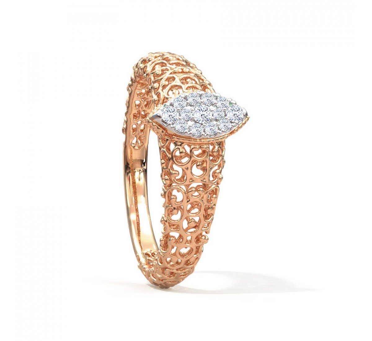 Bella Moon Diamond Ring
