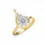 Trickel Shining Diamond Ring