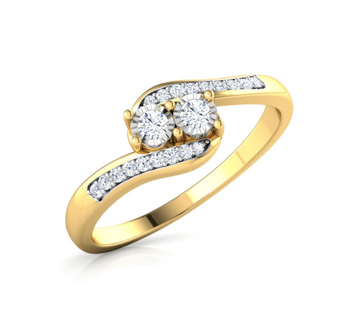 Lily Embrace Diamond Ring
