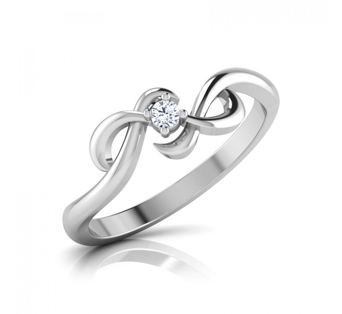 Twist Brice Diamond Ring