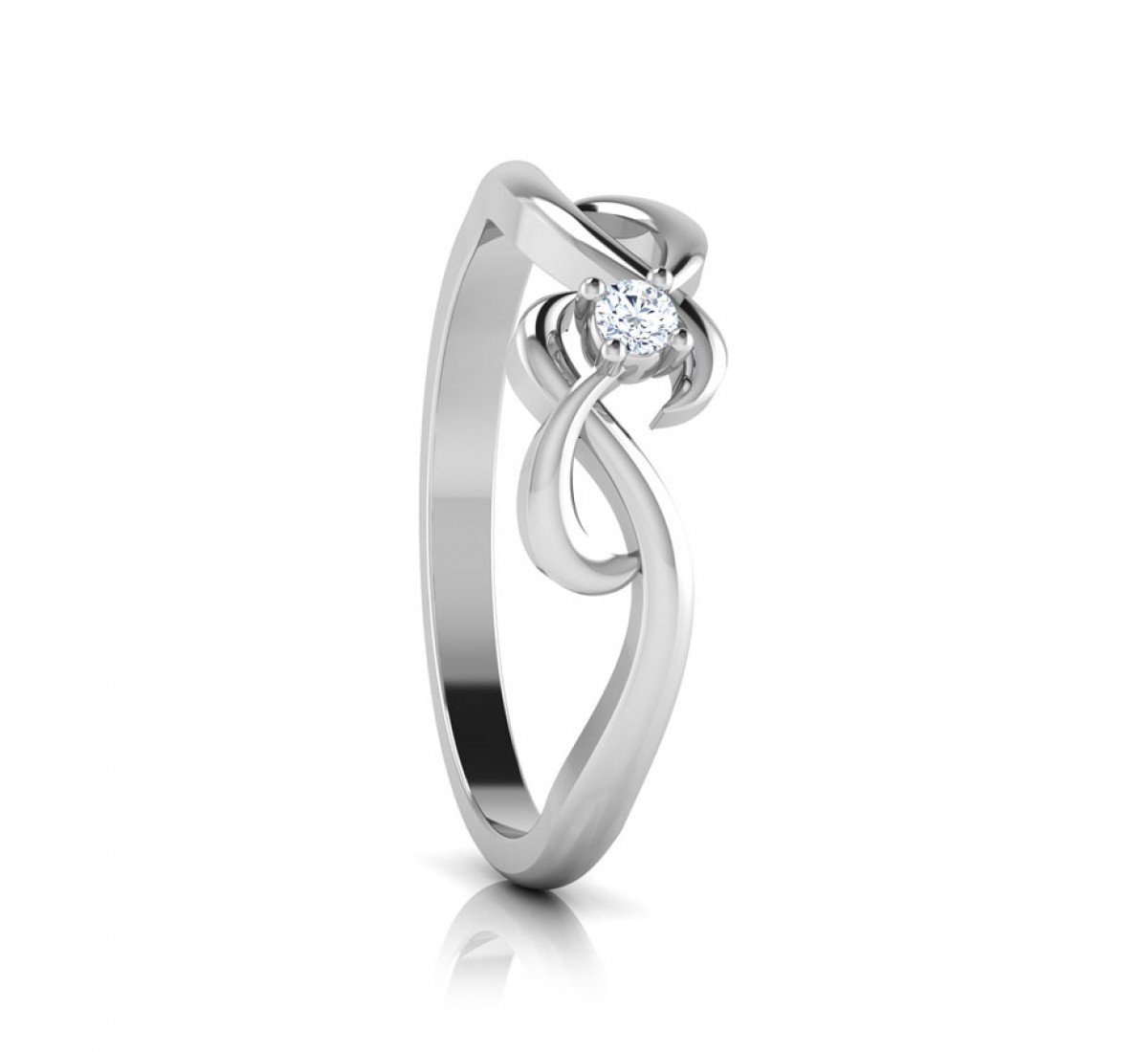 Twist Brice Diamond Ring