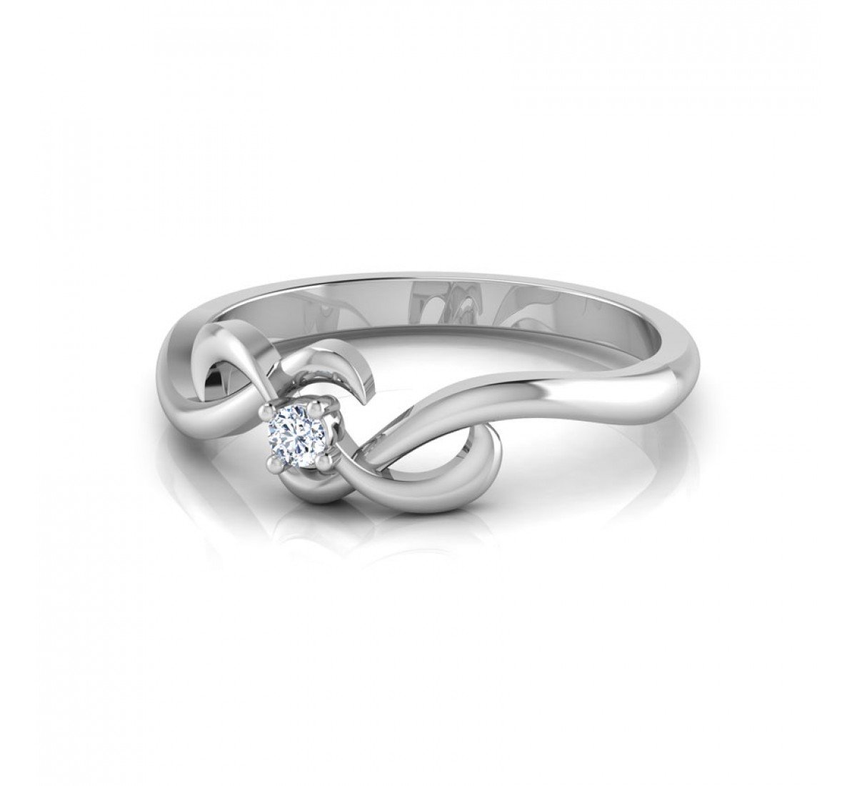 Twist Brice Diamond Ring