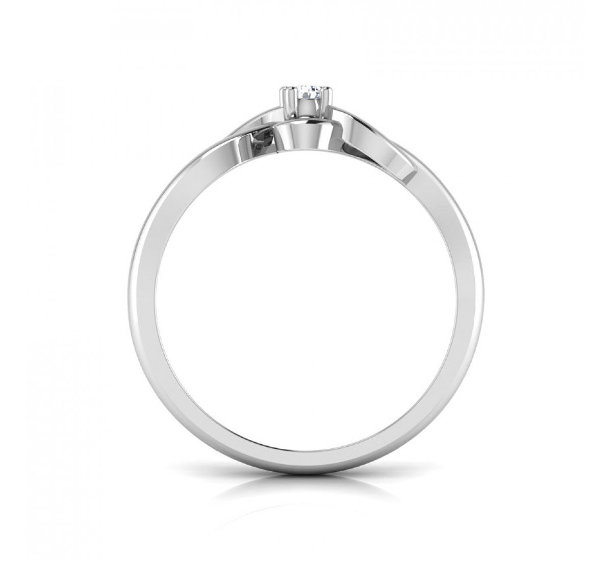 Twist Brice Diamond Ring