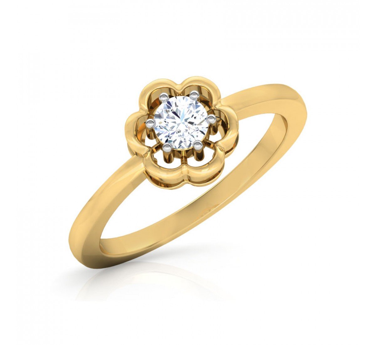 Alene Enchant Solitaire Diamond Ring