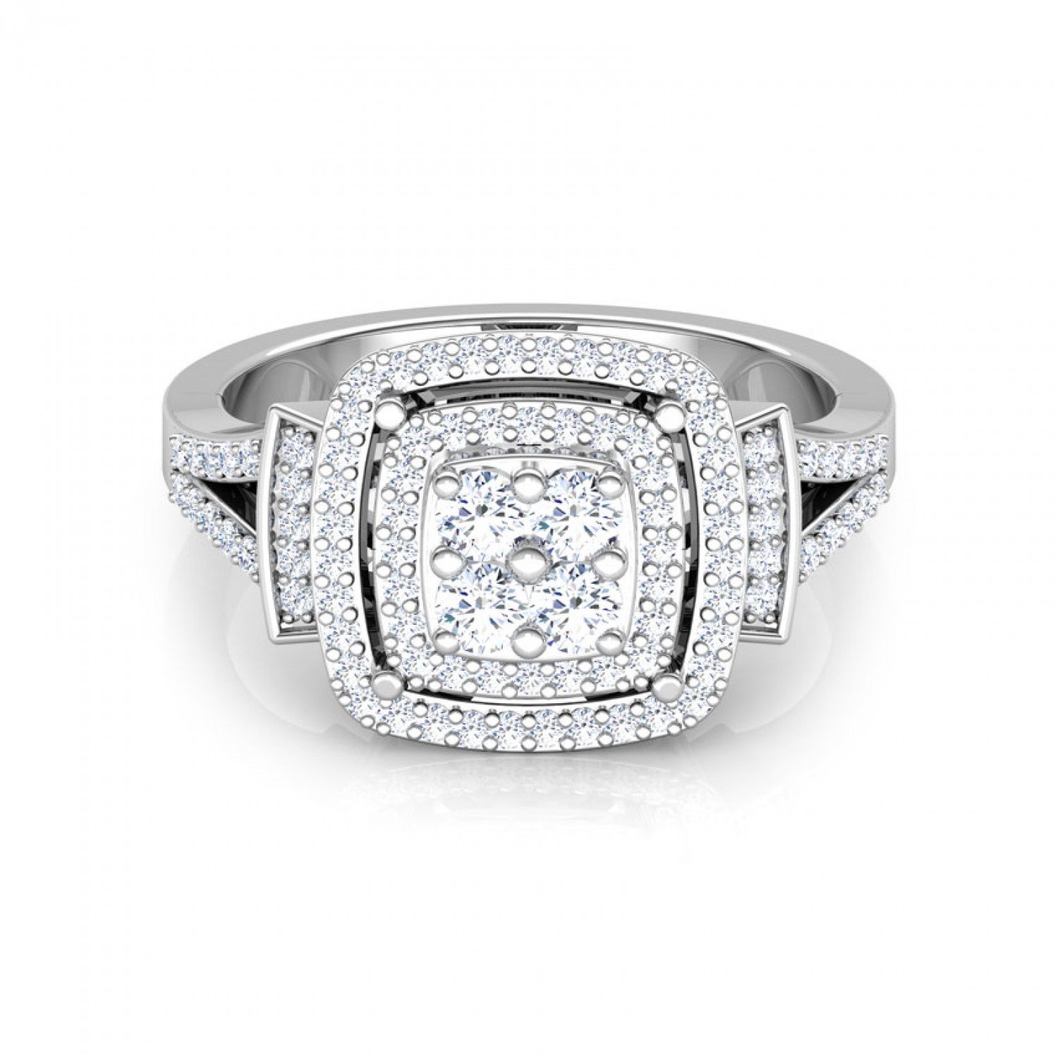 Kirati Twine Deviant Diamond Ring