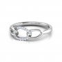 Sherose Linked Diamond Ring