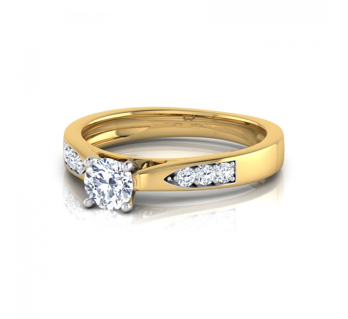 Adelisa Farida Solitaire Diamond Ring
