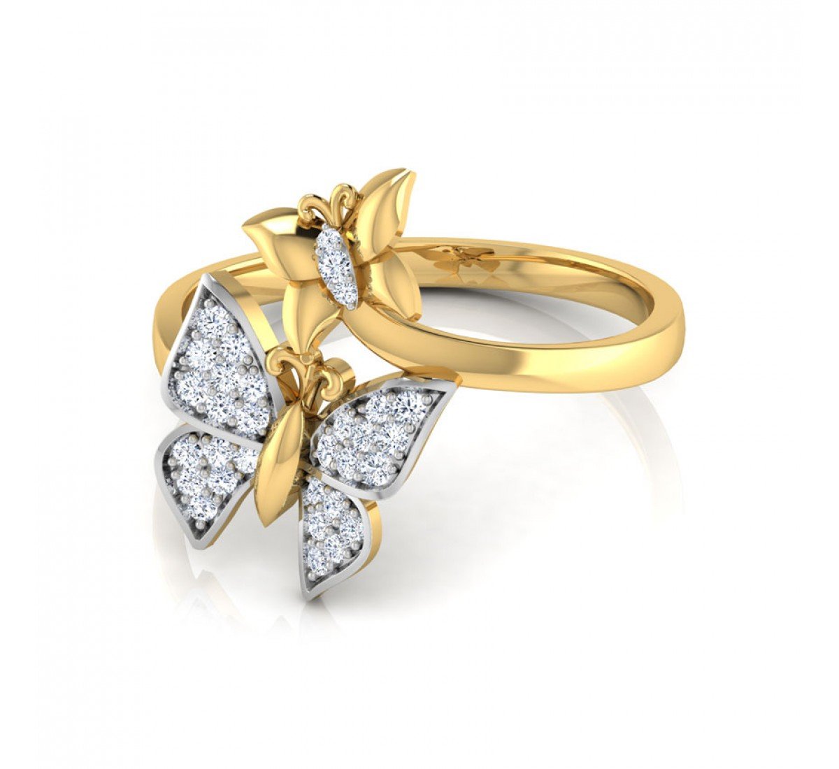 Checkered Lumina Diamond Ring