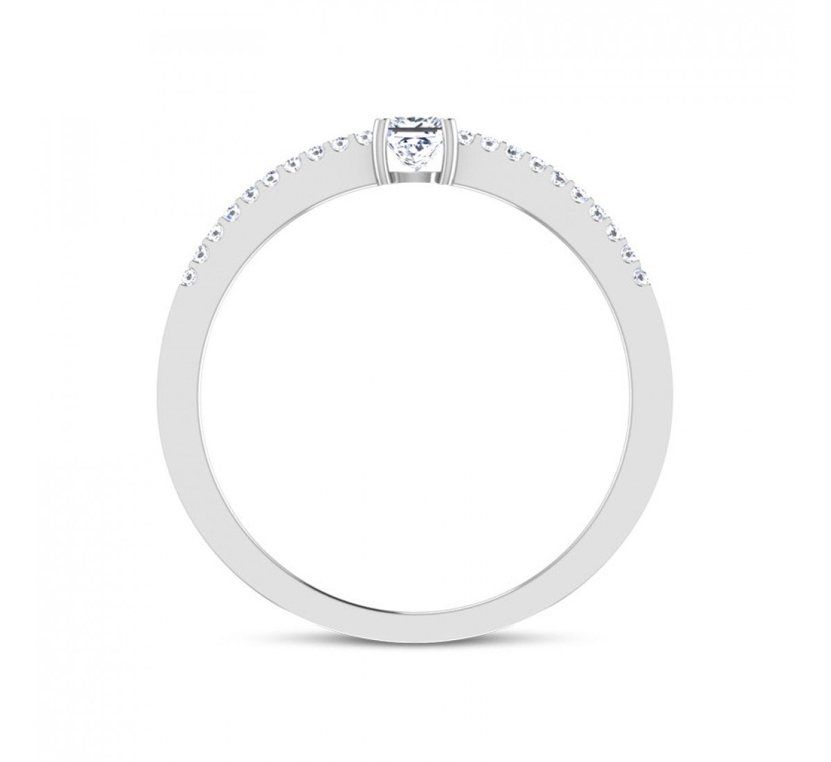 Glamour Axial Diamond Ring