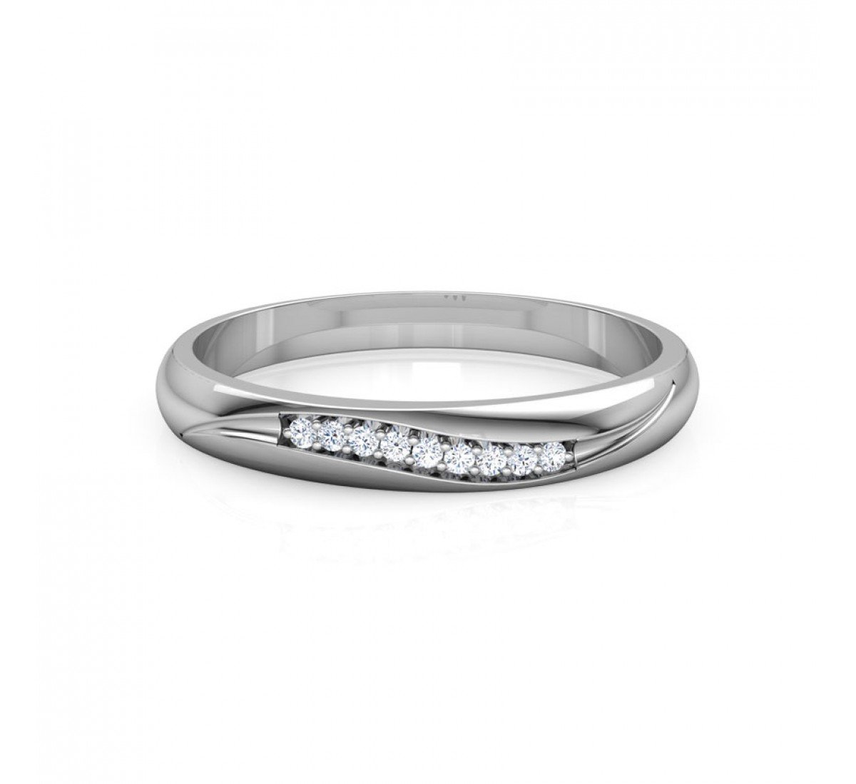 Tyra Wave Spark Diamond Ring