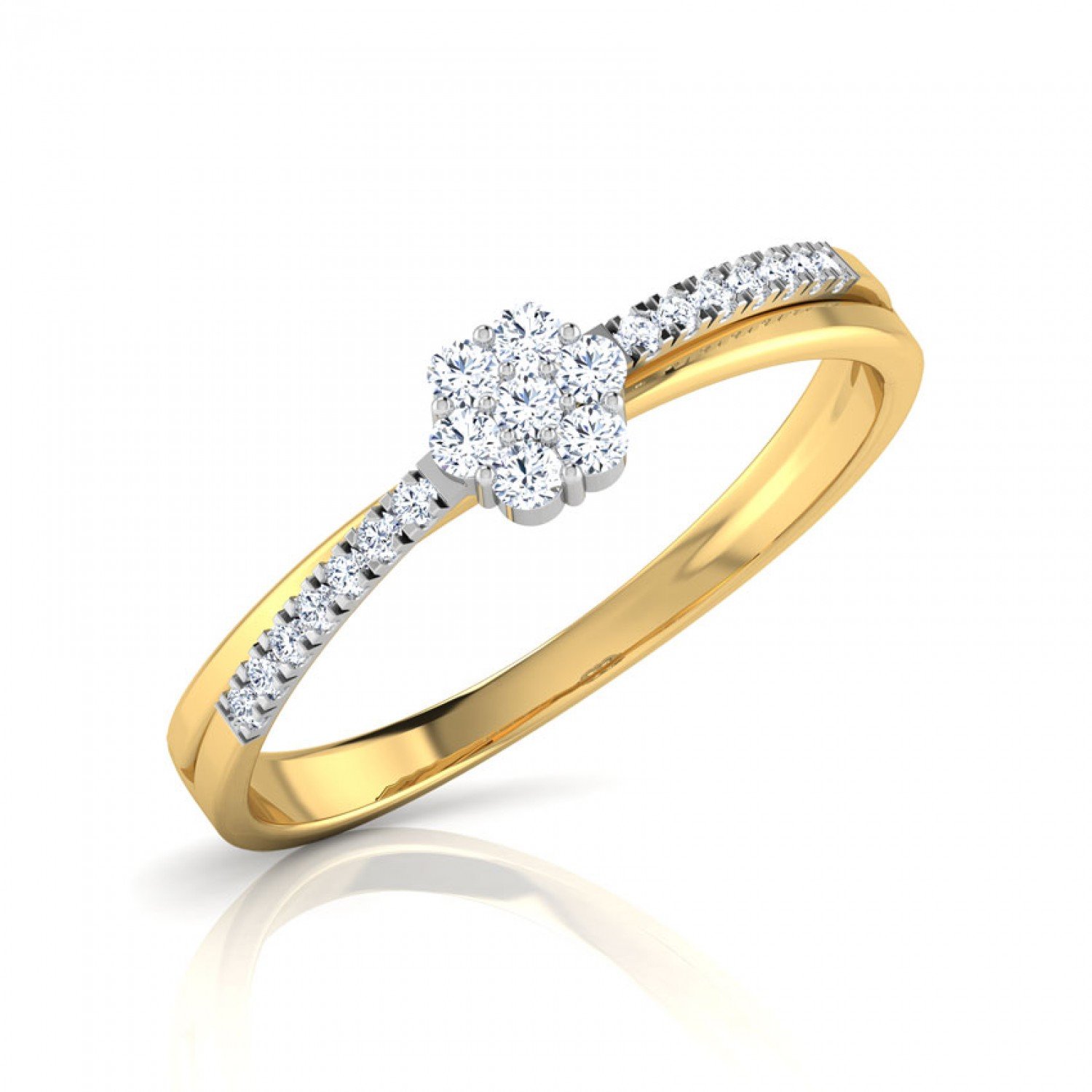 Haze Lustrous Elegance Diamond Ring