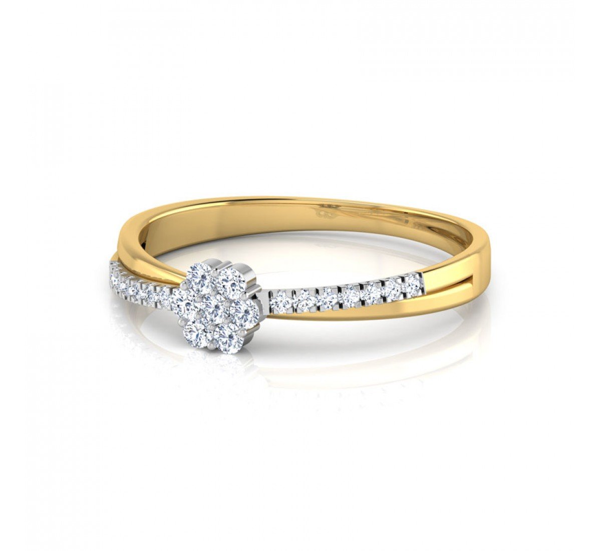 Haze Lustrous Elegance Diamond Ring