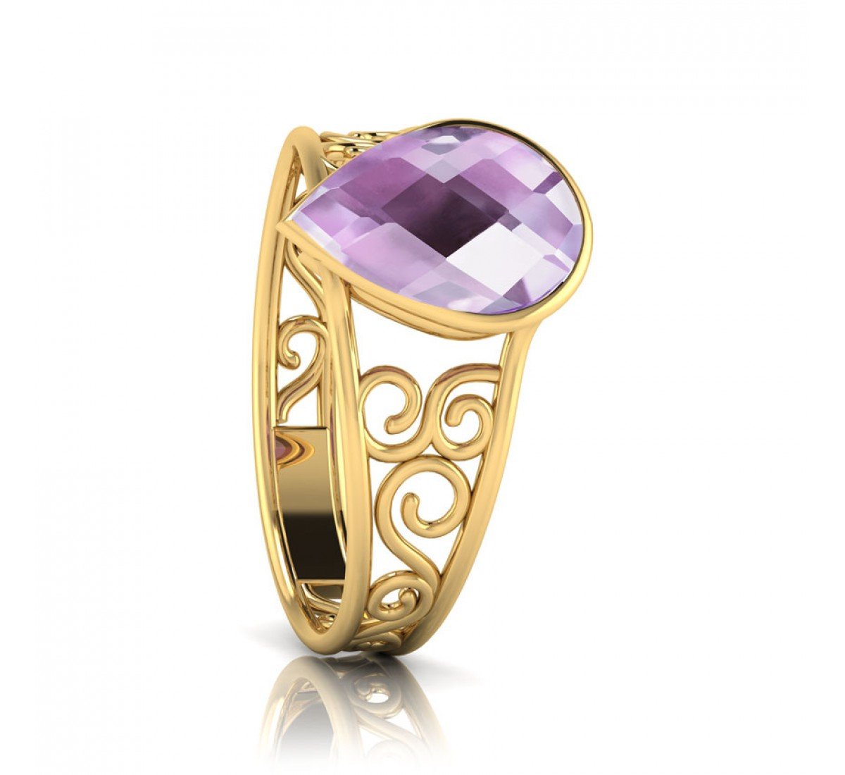 Floret Eterna Gold Ring