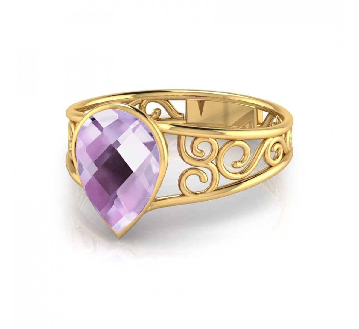 Floret Eterna Gold Ring