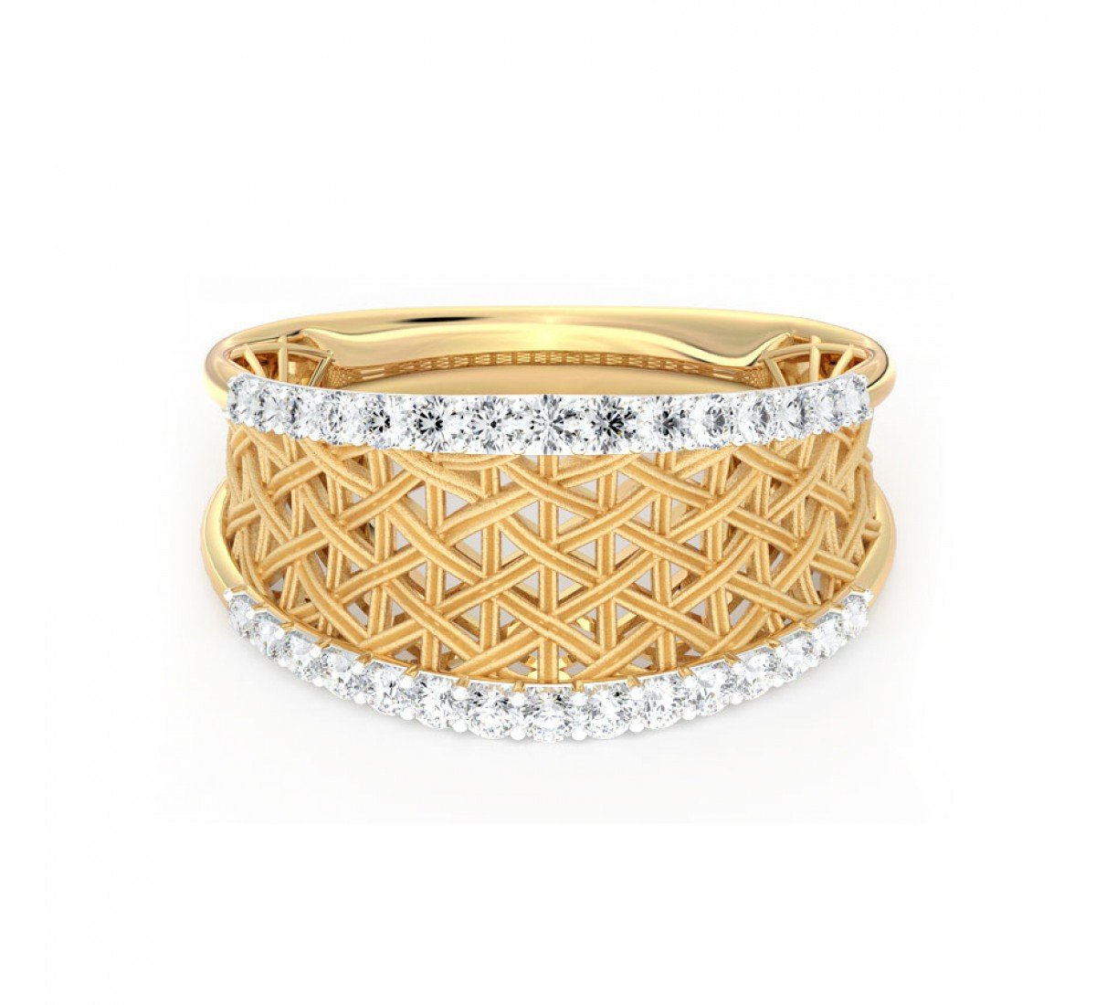 Amber Flock Diamond Ring