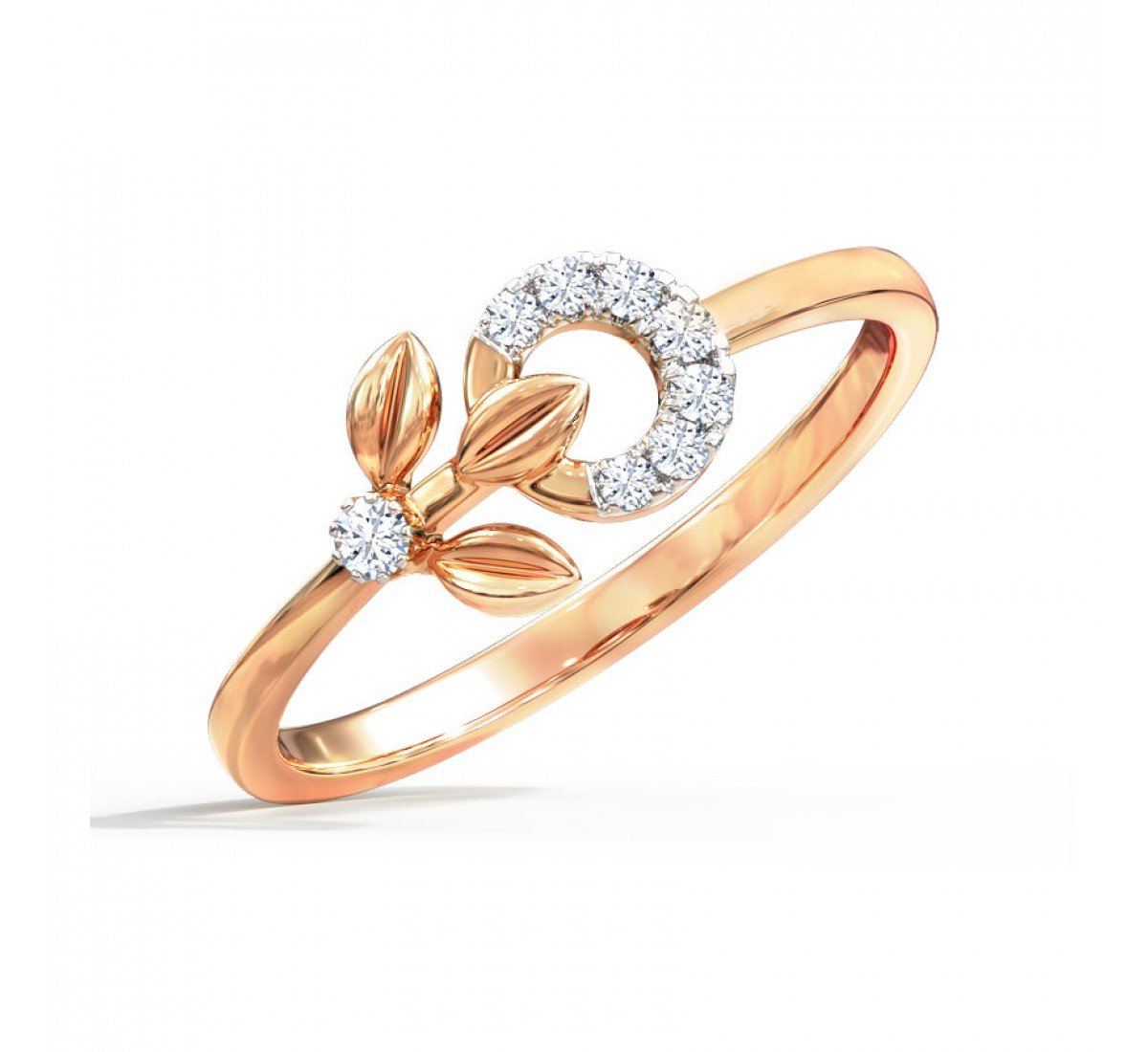 Aroha Ava Bow Diamond Ring