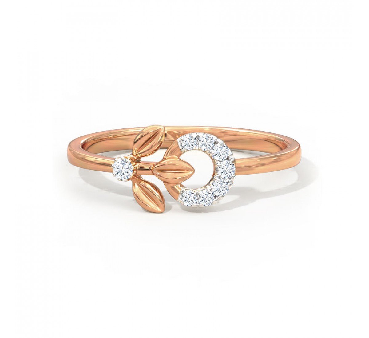 Aroha Ava Bow Diamond Ring