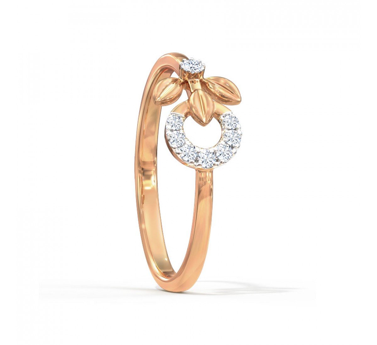 Aroha Ava Bow Diamond Ring