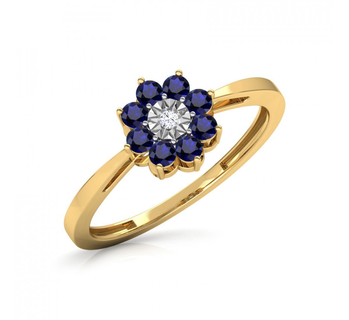 Zita Lucy Knot Diamond Ring