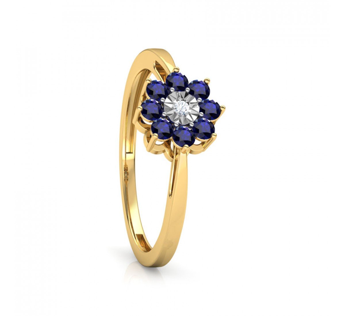 Zita Lucy Knot Diamond Ring