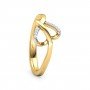 Miracle Loop Plate Diamond Ring