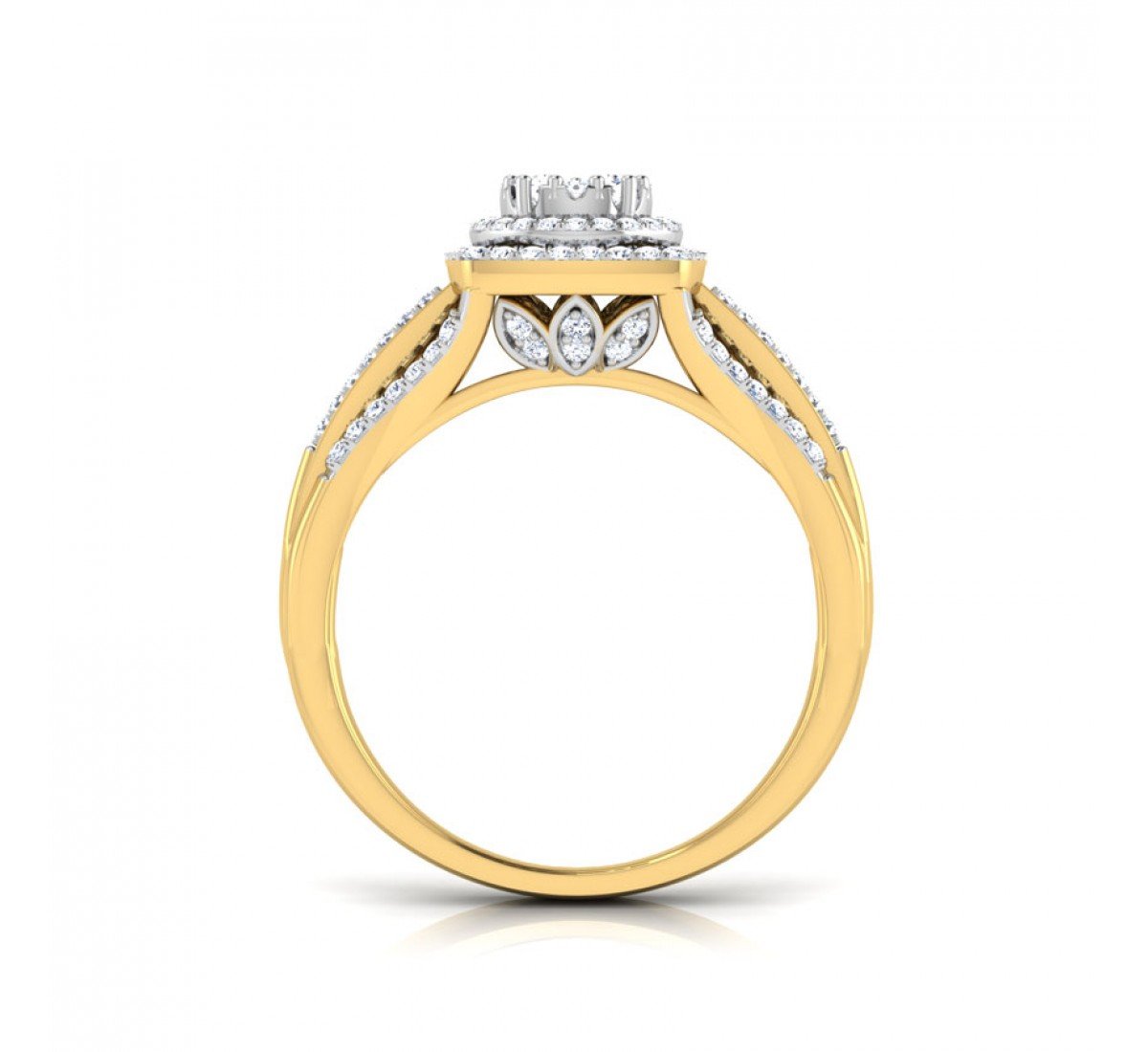 Soverign Double Halo Diamond Ring