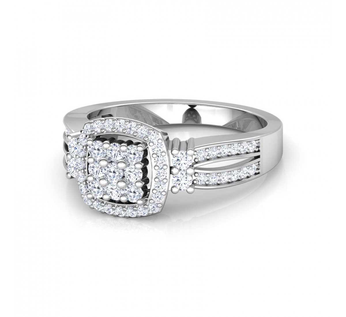 Galaxial Petals Diamond Ring